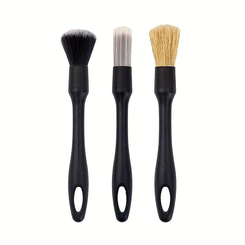 Kit de Brosses de Nettoyage Auto — Détail Intérieur & Aérateurs